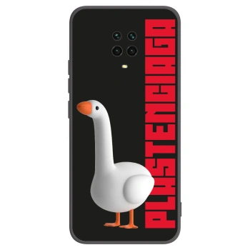Picasee silikonski črni ovitek za Xiaomi Redmi Note 9S - Kiky Ricky