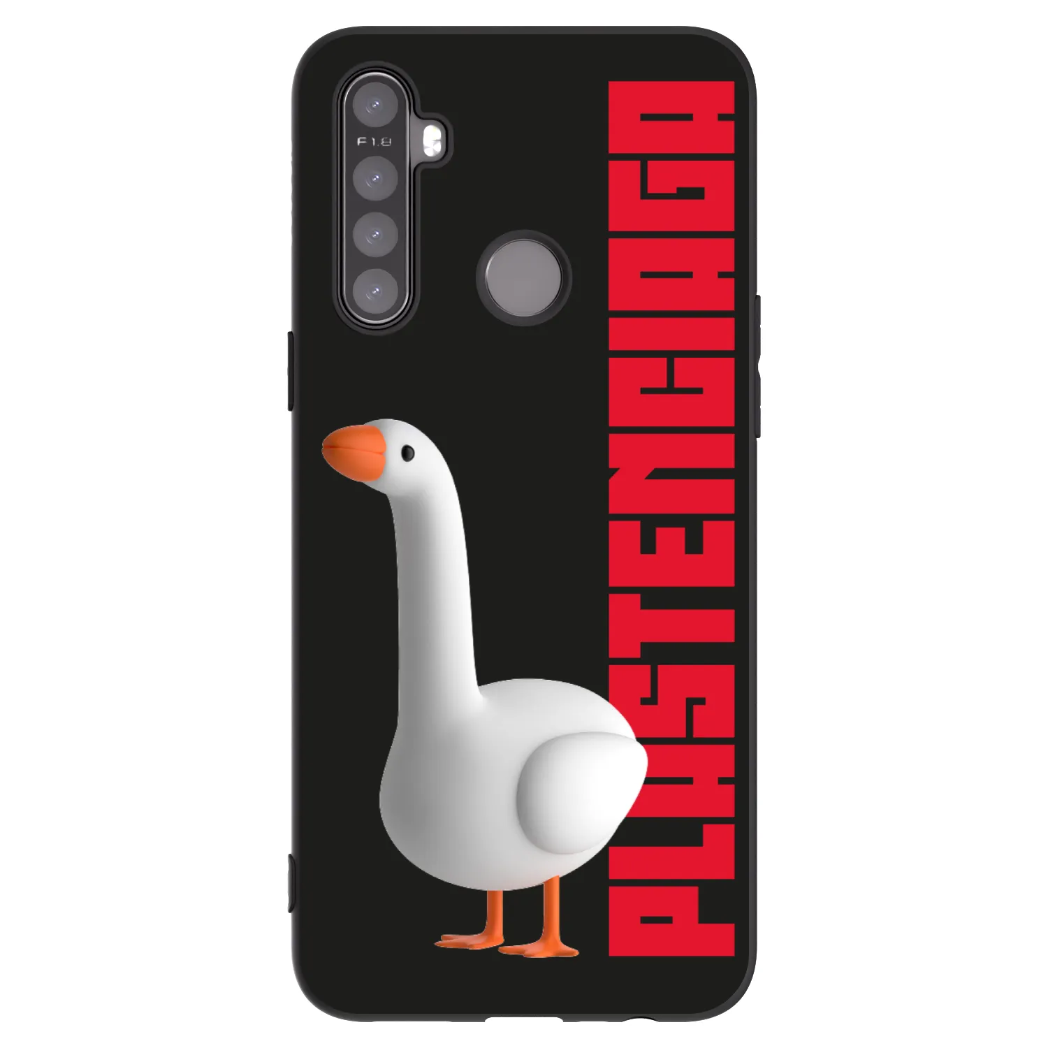 Picasee silikonski črni ovitek za Realme 6i - Kiky Ricky