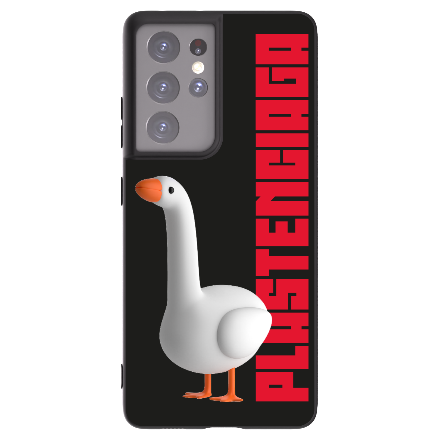 Picasee silikonski črni ovitek za Samsung Galaxy S21 Ultra 5G G998B - Kiky Ricky