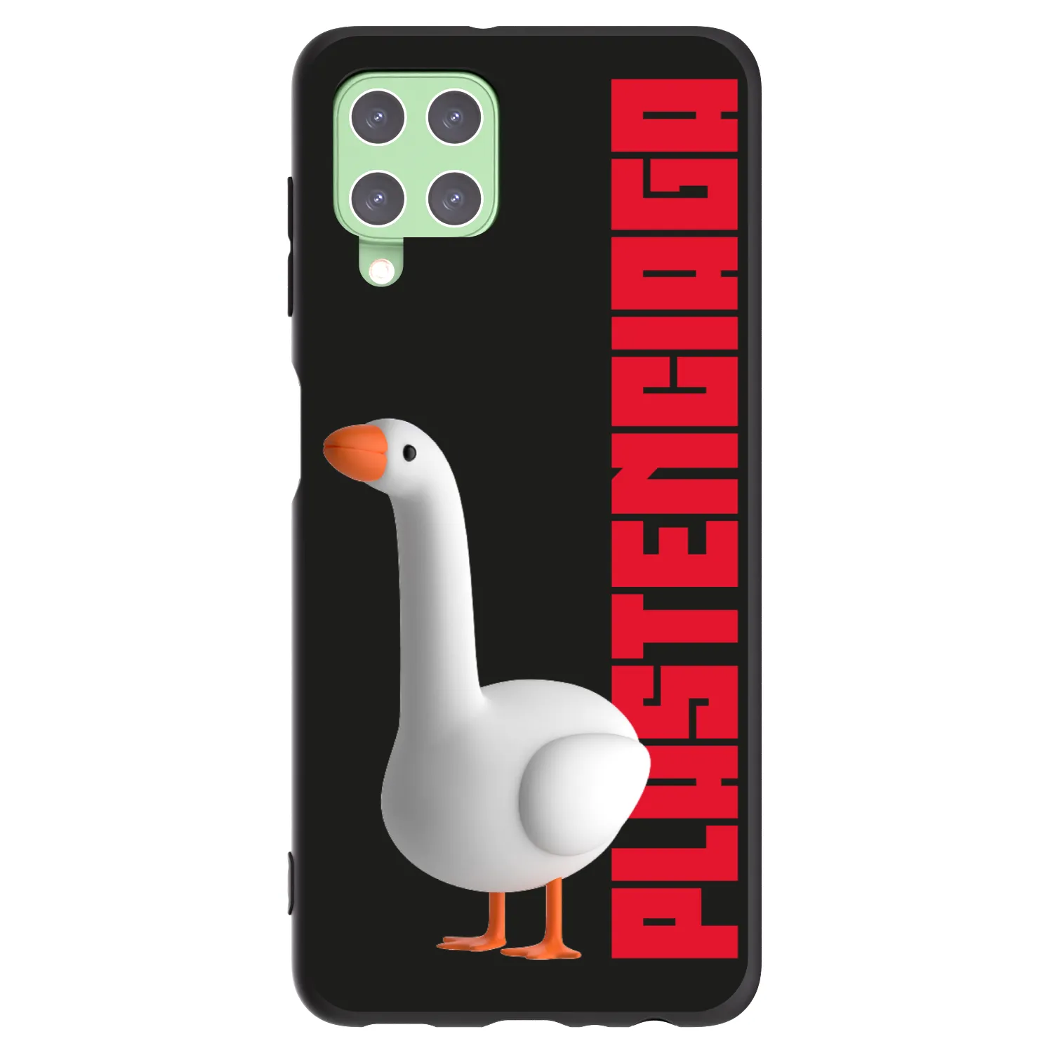 Picasee silikonski črni ovitek za Samsung Galaxy A22 A225F 4G - Kiky Ricky