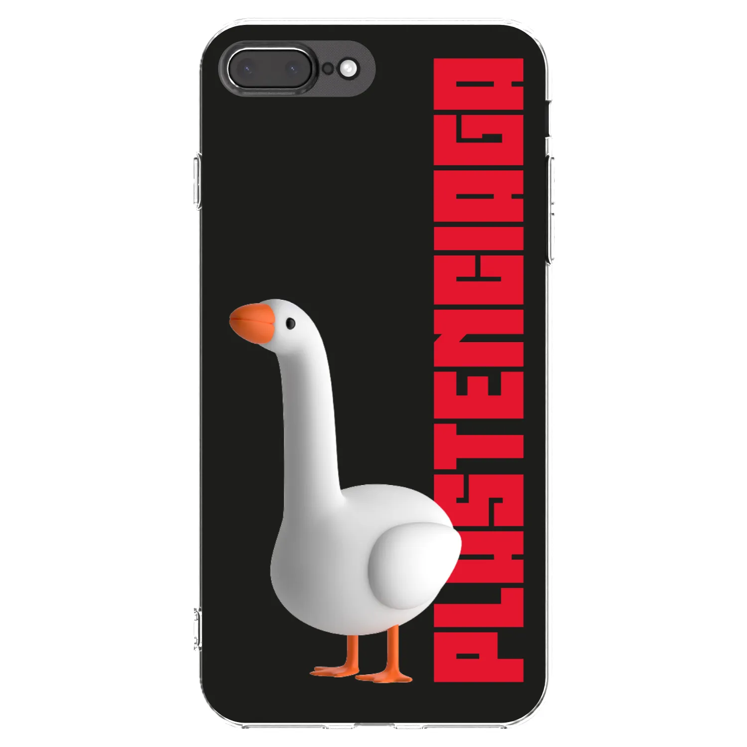 Picasee silikonski prozorni ovitek za Apple iPhone 7 Plus - Kiky Ricky