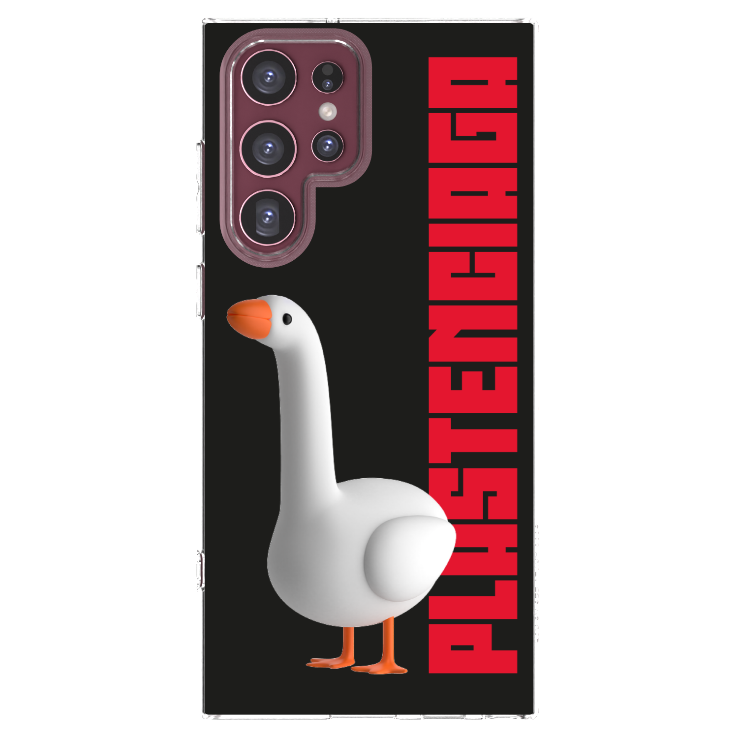 Picasee silikonski prozorni ovitek za Samsung Galaxy S22 Ultra 5G - Kiky Ricky