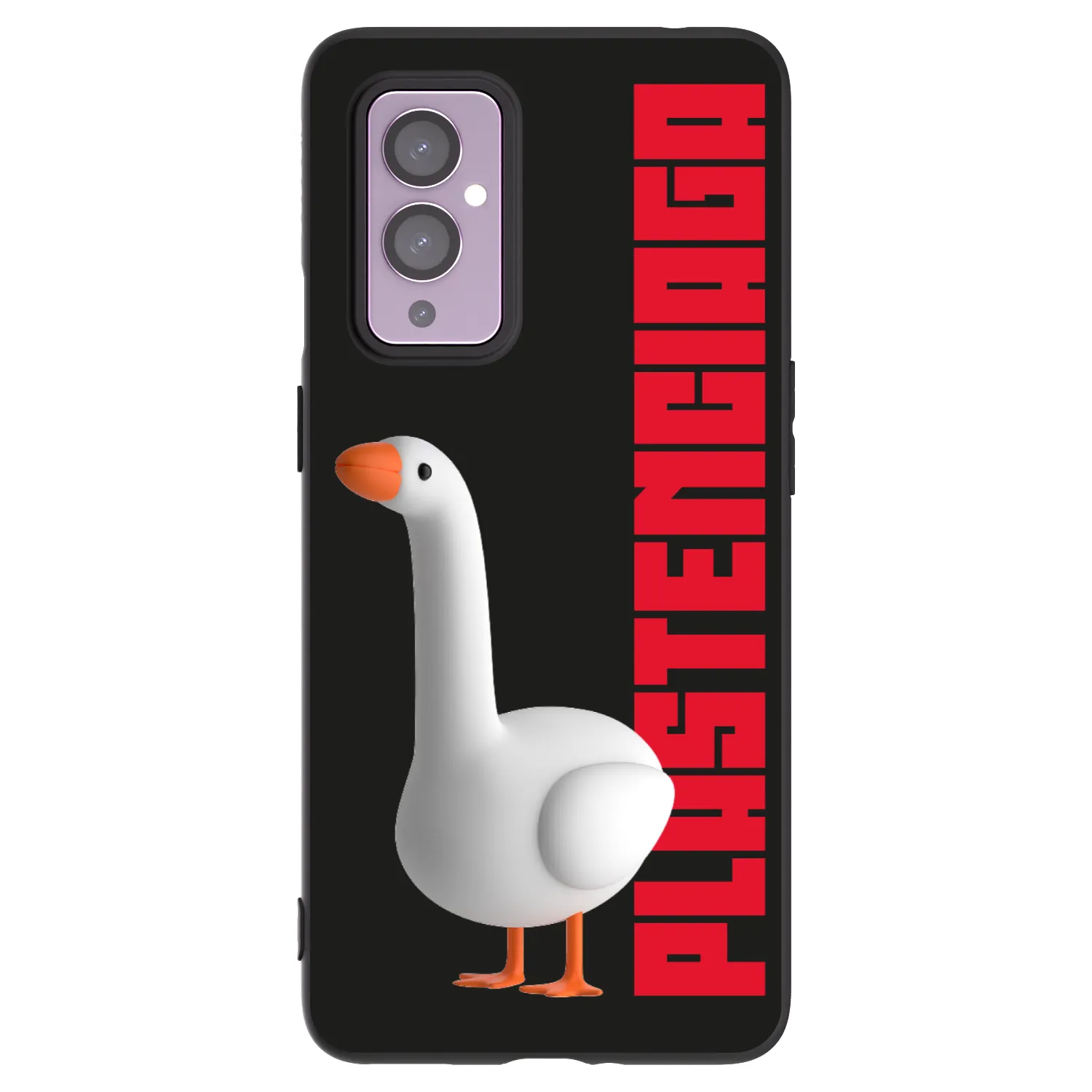 Picasee silikonski črni ovitek za OnePlus 9 - Kiky Ricky