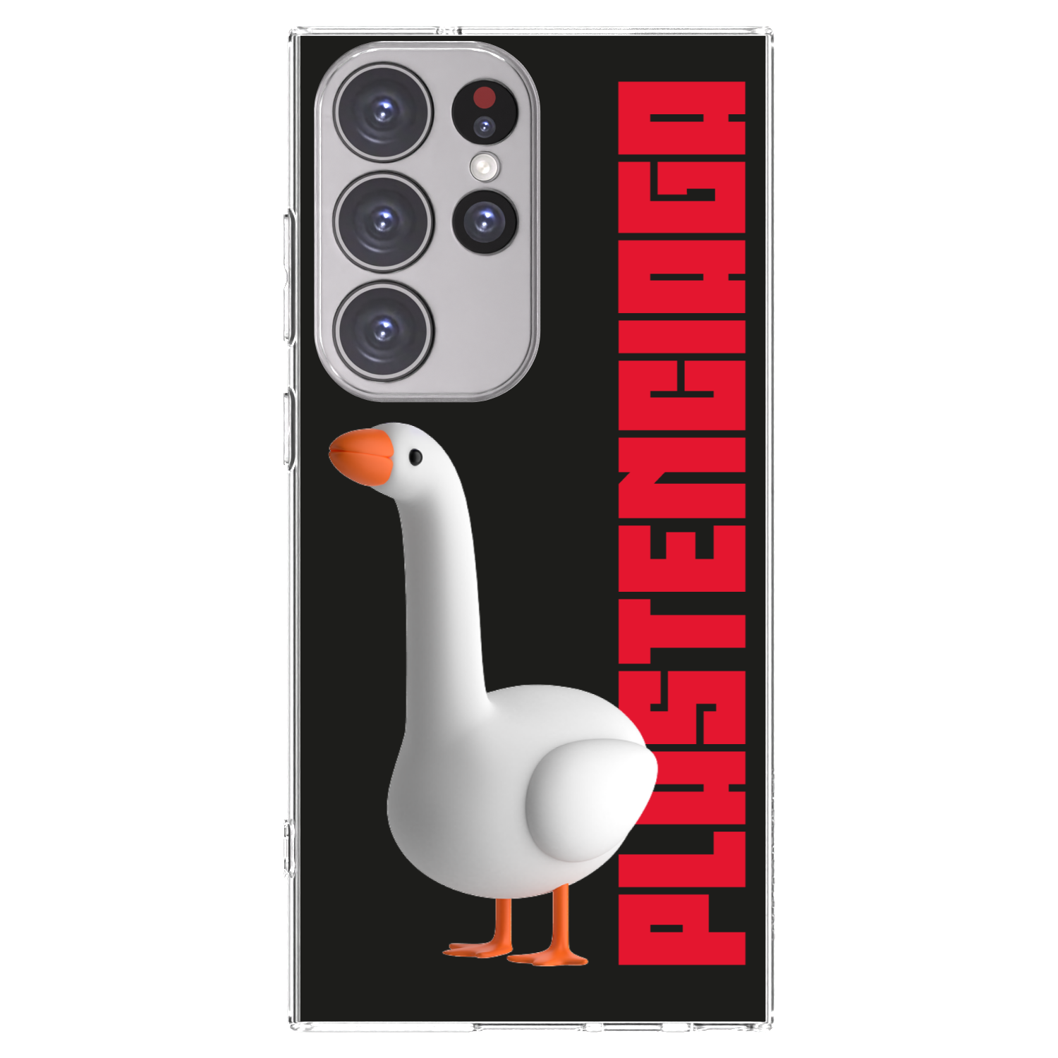 Picasee silikonski prozorni ovitek za Samsung Galaxy S23 Ultra 5G - Kiky Ricky