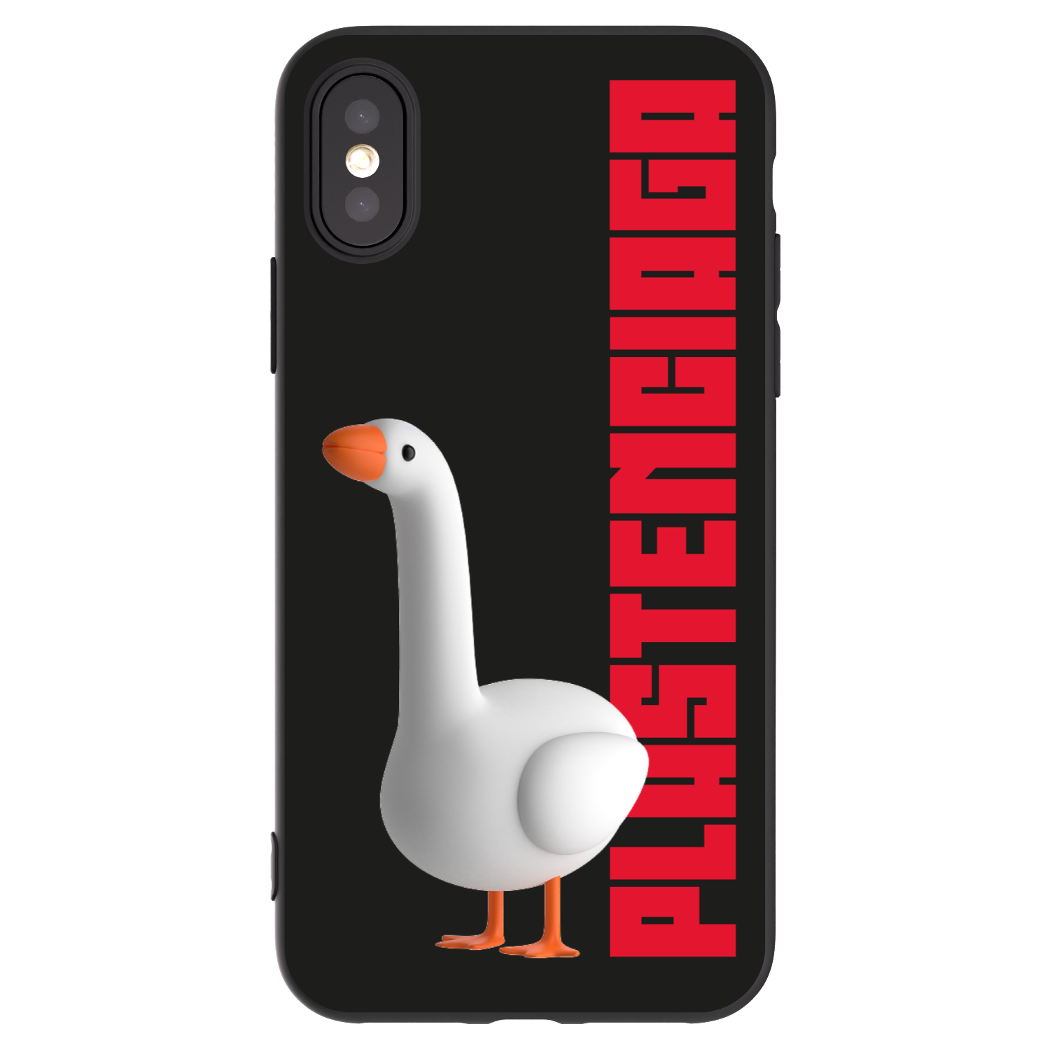 Picasee silikonski črni ovitek za Apple iPhone X/XS - Kiky Ricky
