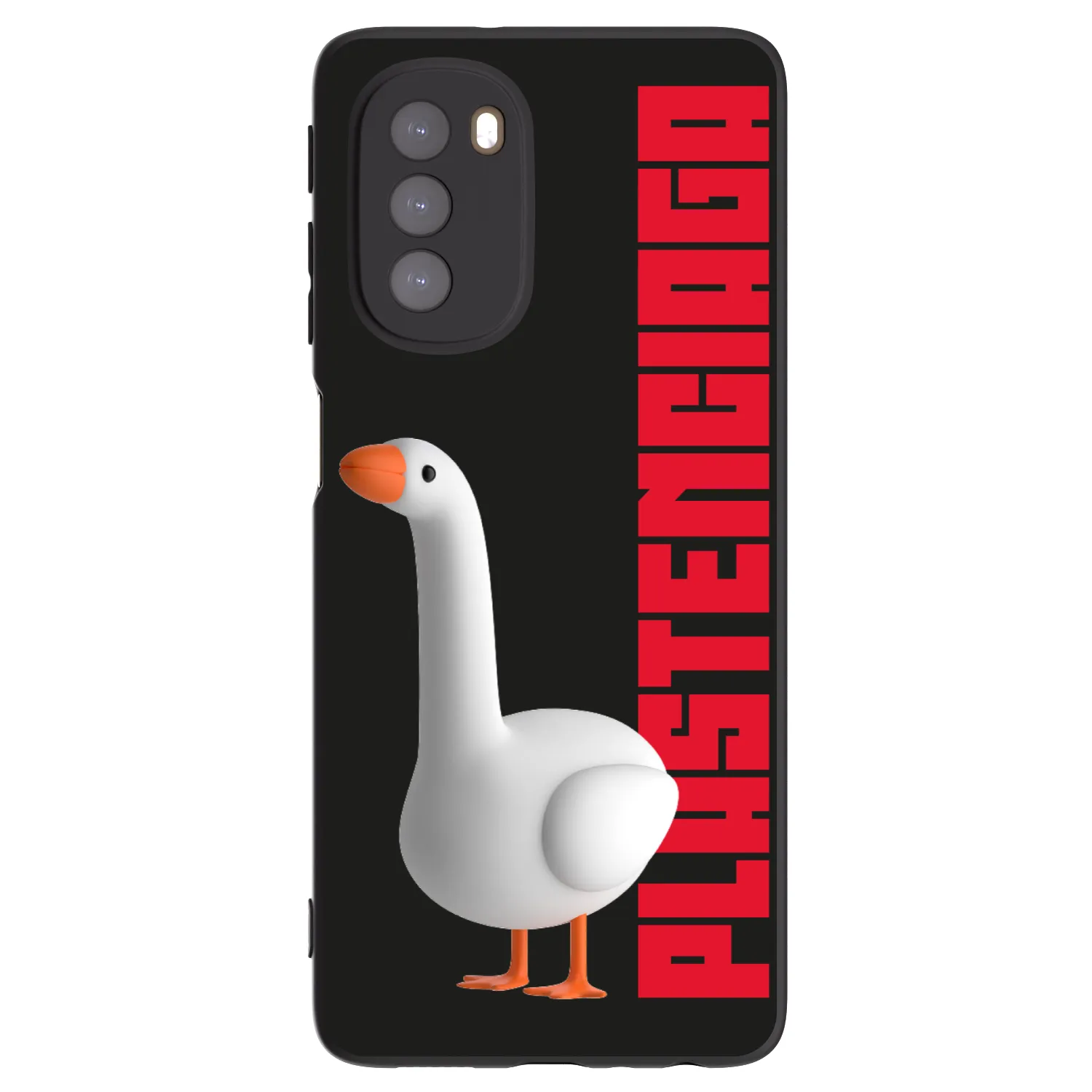 Picasee silikonski črni ovitek za Motorola Moto G51 - Kiky Ricky