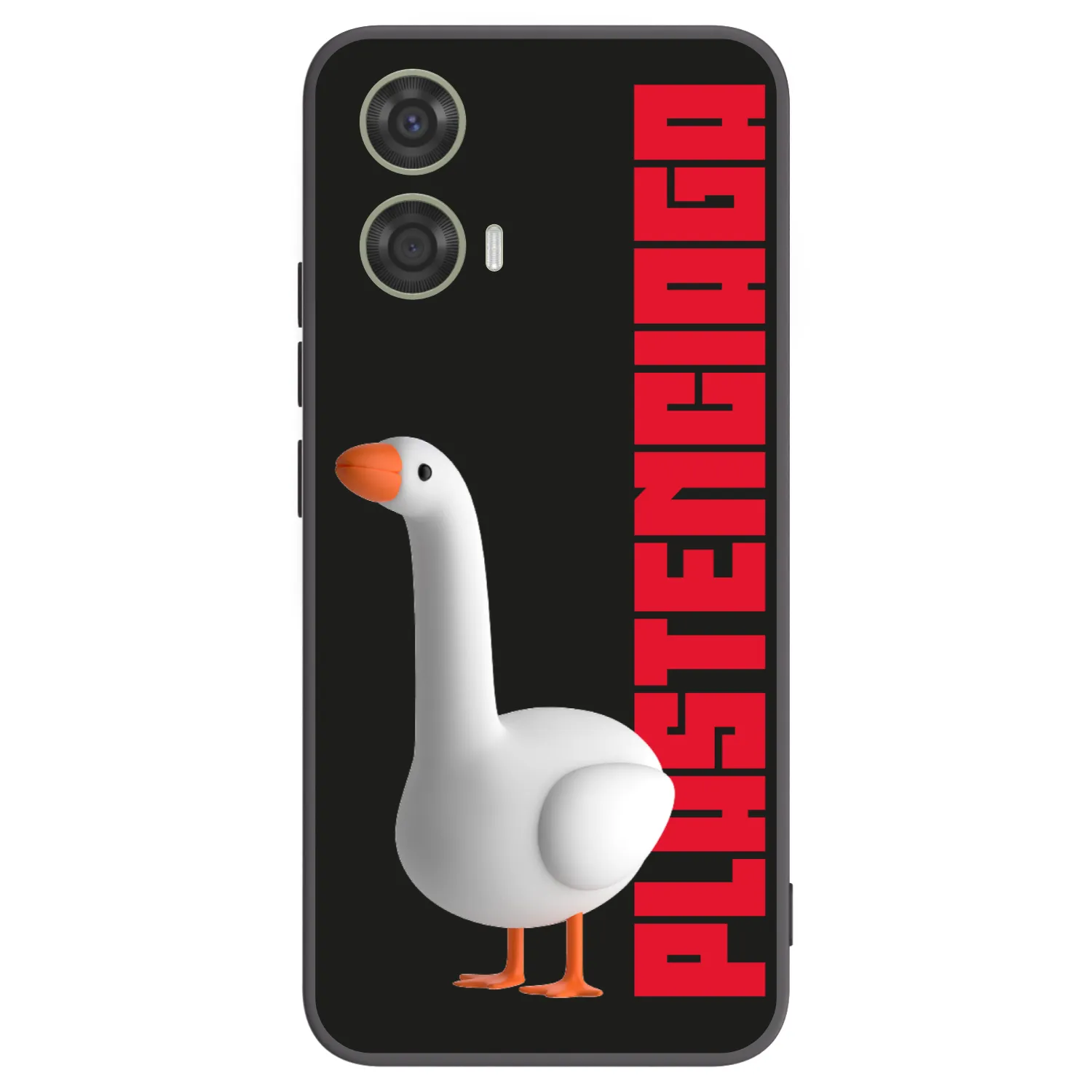 Picasee silikonski črni ovitek za Motorola Moto G24 - Kiky Ricky