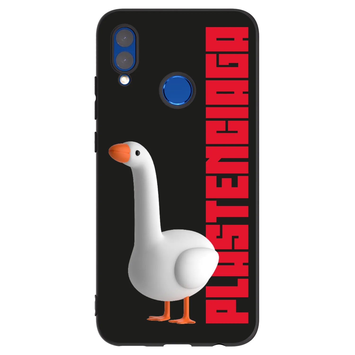 Picasee silikonski črni ovitek za Huawei P Smart 2019 - Kiky Ricky