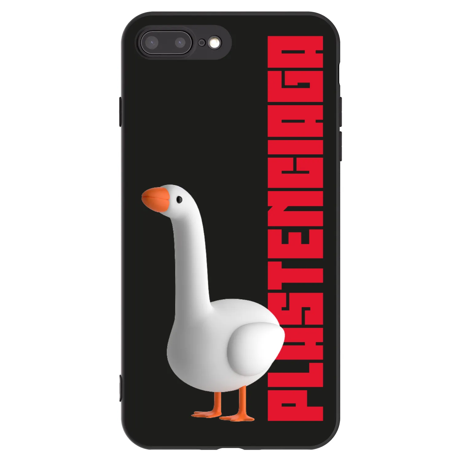 Picasee silikonski črni ovitek za Apple iPhone 8 Plus - Kiky Ricky