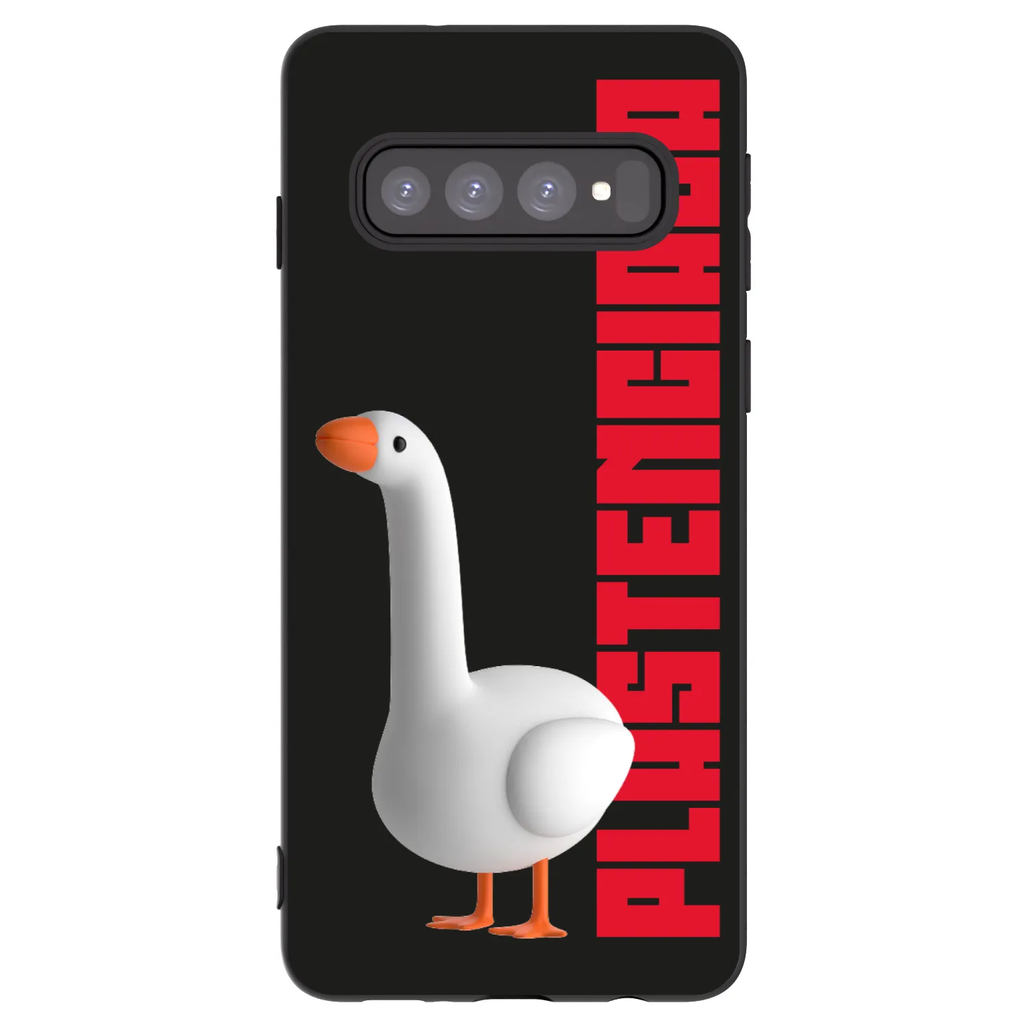 Picasee silikonski črni ovitek za Samsung Galaxy S10 G973 - Kiky Ricky