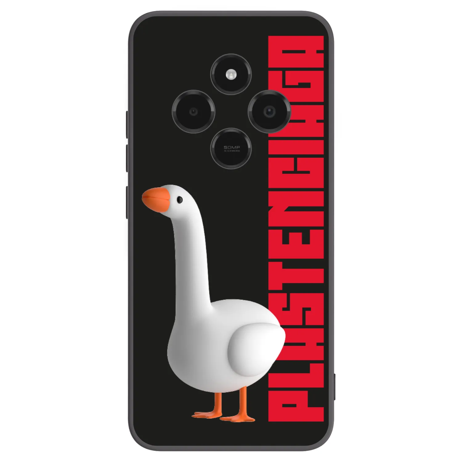 Picasee silikonski črni ovitek za Xiaomi Poco C75 - Kiky Ricky