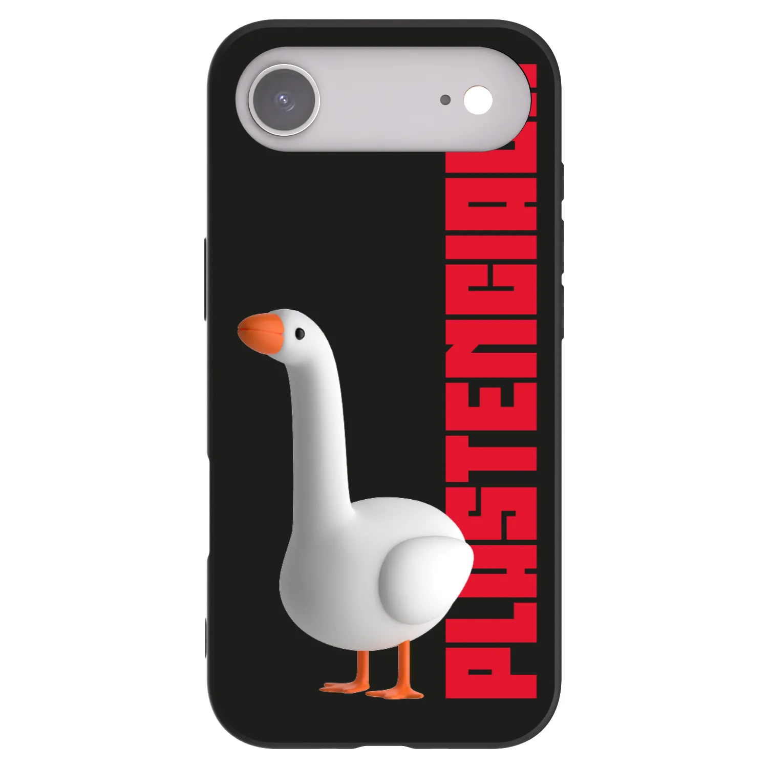 Picasee silikonski črni ovitek za Apple iPhone Air - Kiky Ricky