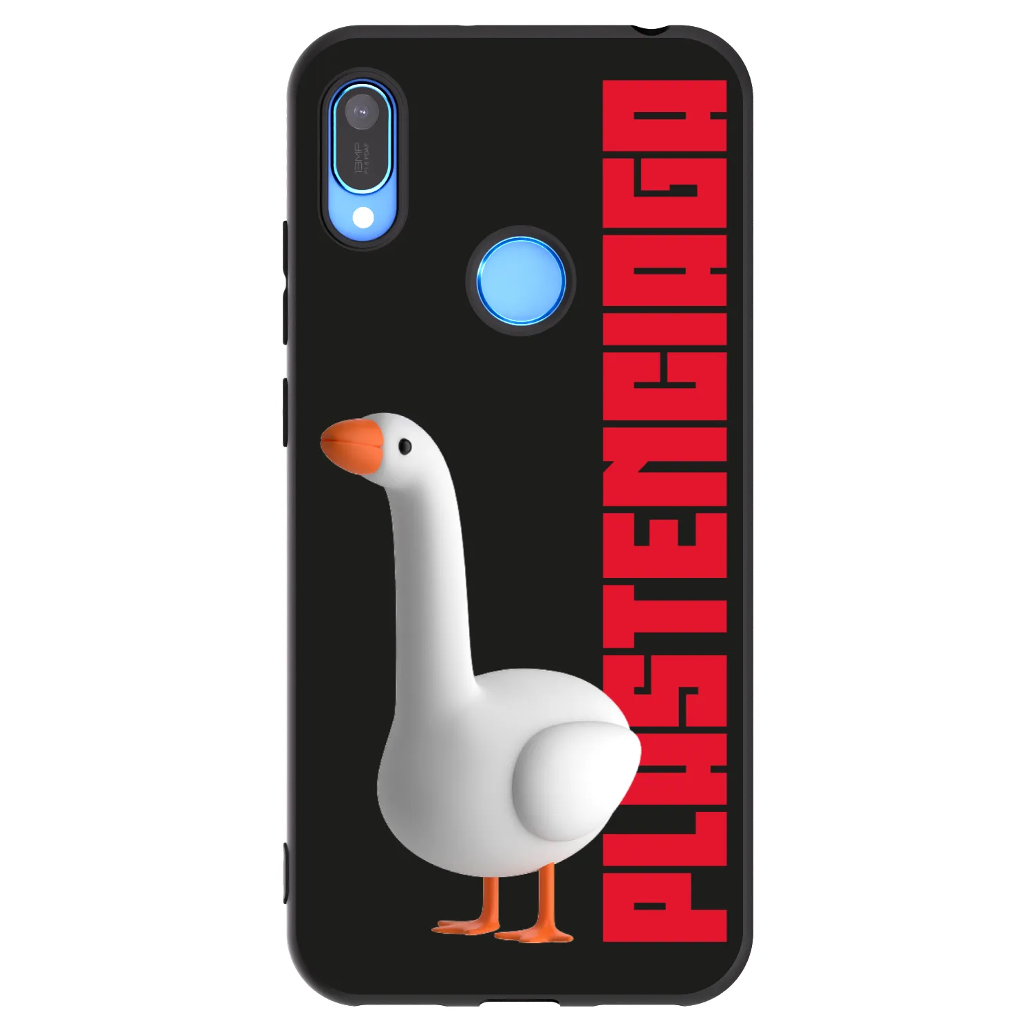 Picasee silikonski črni ovitek za Huawei Y6 2019 - Kiky Ricky