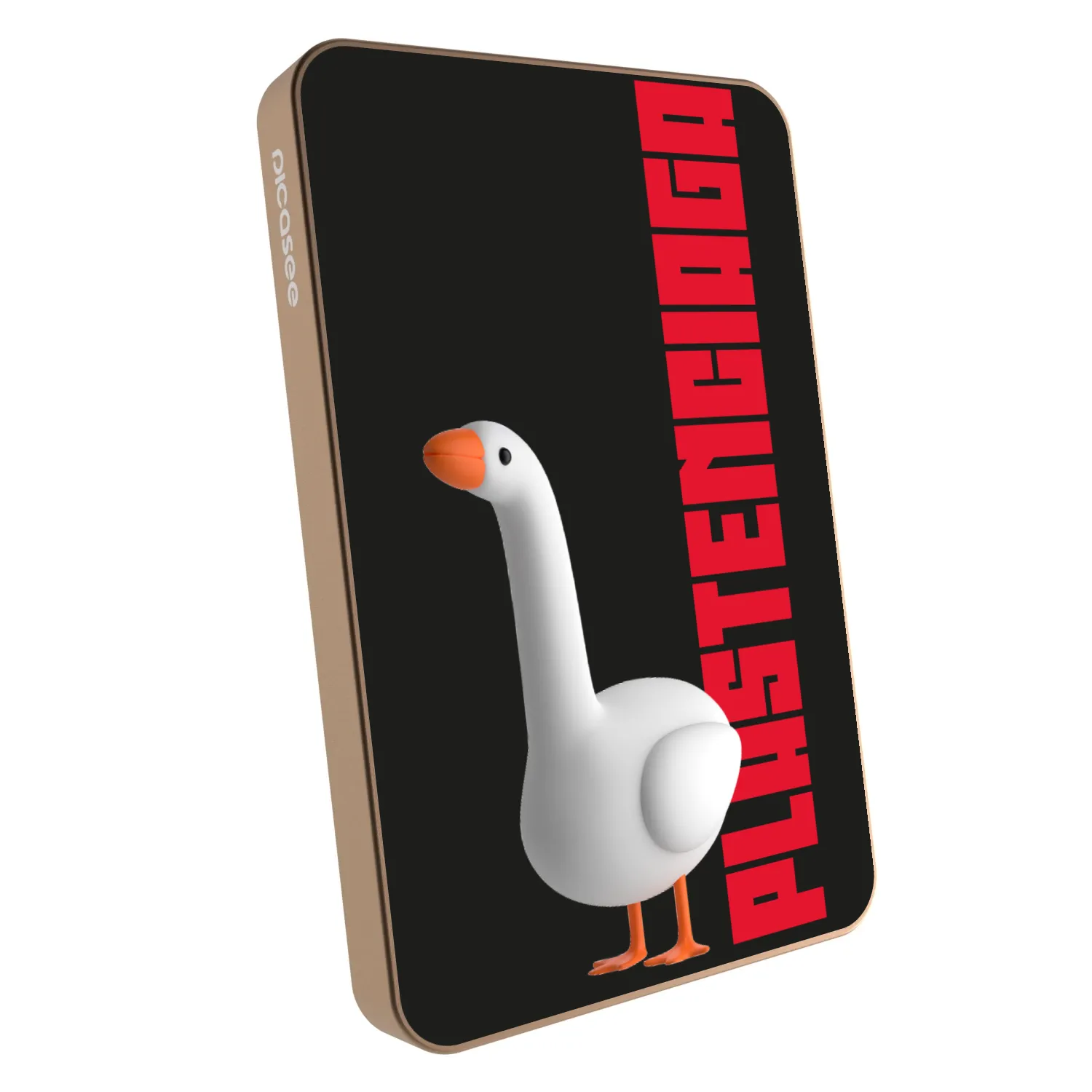 Picasee Prenosna baterija z MagSafe 5 000 mAh Zlati - Kiky Ricky