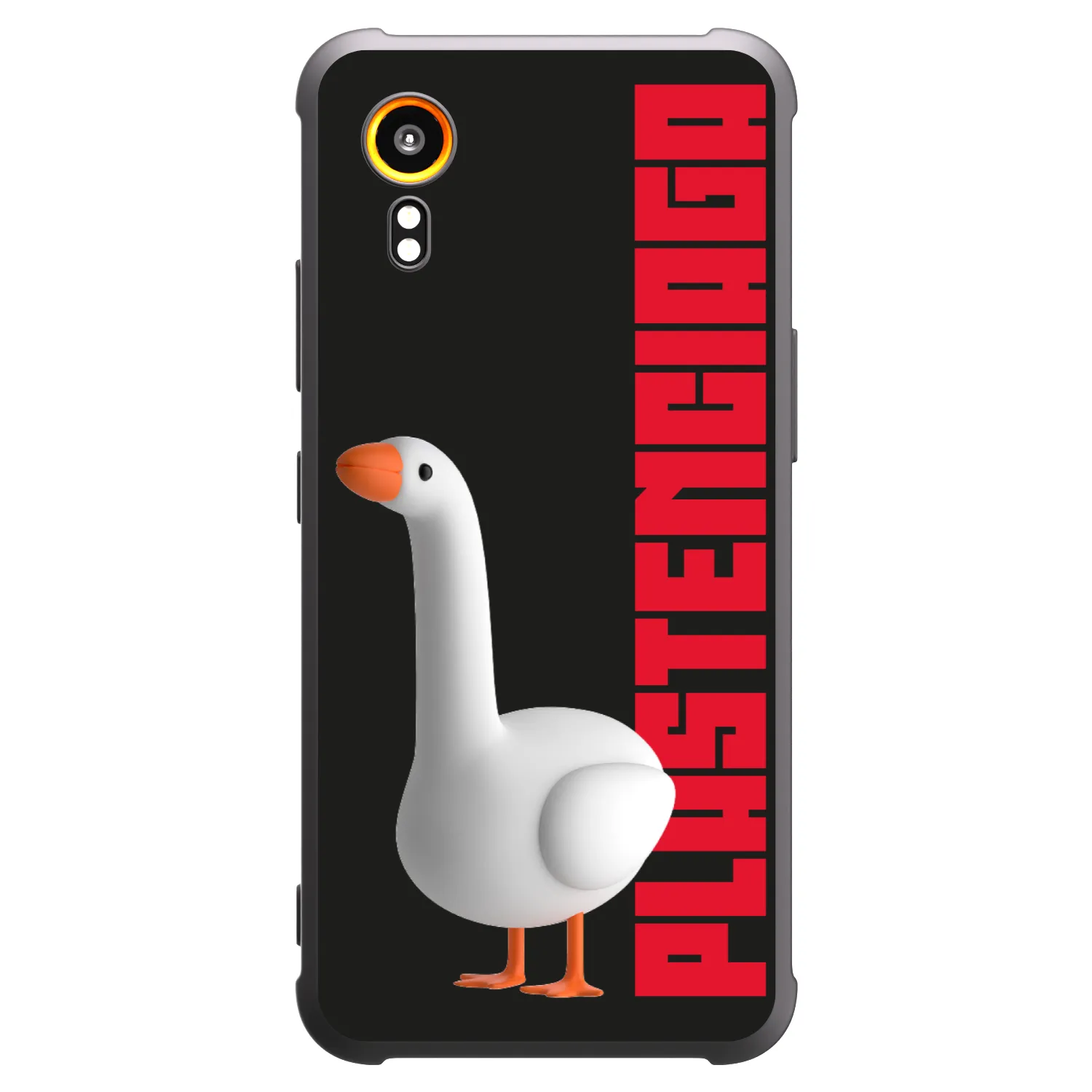 Picasee silikonski črni ovitek za Samsung Galaxy Xcover 7 - Kiky Ricky