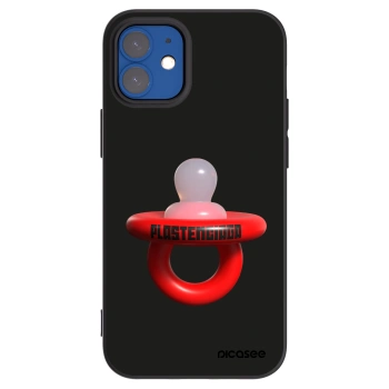 Picasee silikonski črni ovitek za Apple iPhone 12 mini - Le Dudel