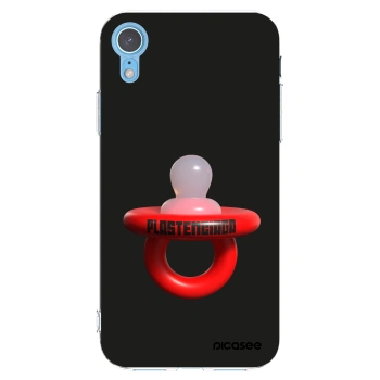 Picasee silikonski prozorni ovitek za Apple iPhone XR - Le Dudel