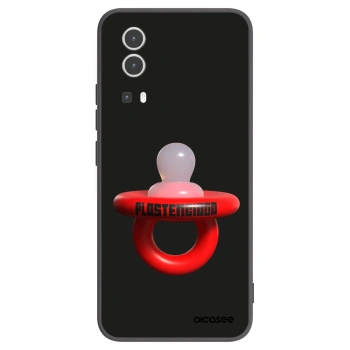 Picasee silikonski črni ovitek za Vivo Y72 5G - Le Dudel