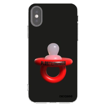 Picasee silikonski prozorni ovitek za Apple iPhone X/XS - Le Dudel