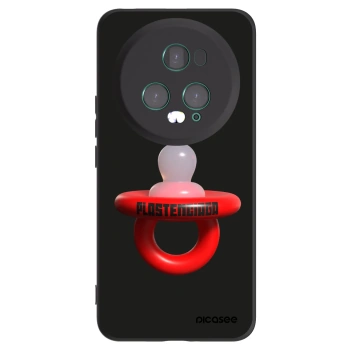 Picasee silikonski črni ovitek za Honor Magic5 Pro - Le Dudel