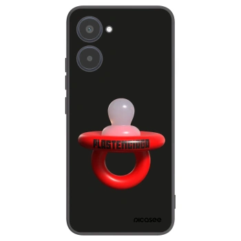 Picasee silikonski črni ovitek za Realme 10 4G - Le Dudel