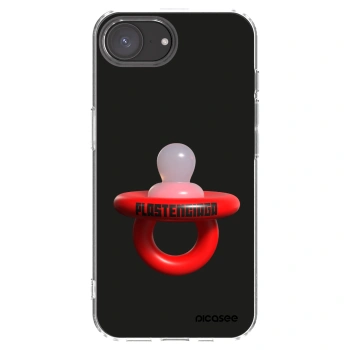 Picasee silikonski prozorni ovitek za Apple iPhone 16e - Le Dudel