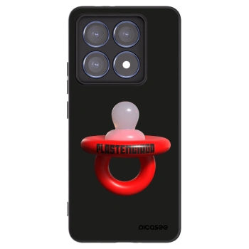 Picasee silikonski črni ovitek za Xiaomi 14T Pro - Le Dudel