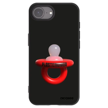 Picasee silikonski črni ovitek za Apple iPhone 17e - Le Dudel