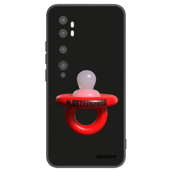 Picasee silikonski črni ovitek za Xiaomi Mi Note 10 (Pro) - Le Dudel