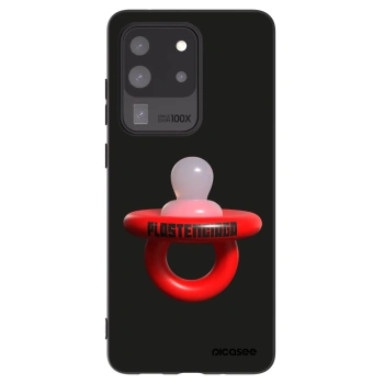 Picasee silikonski črni ovitek za Samsung Galaxy S20 Ultra 5G G988F - Le Dudel