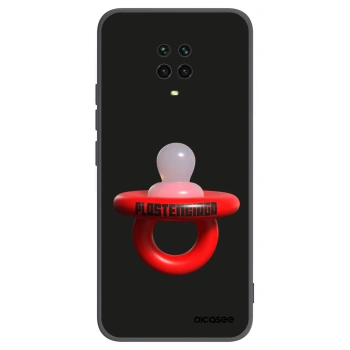 Picasee silikonski črni ovitek za Xiaomi Redmi Note 9 Pro - Le Dudel