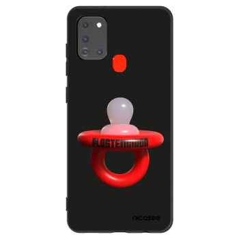 Picasee silikonski črni ovitek za Samsung Galaxy A21s - Le Dudel