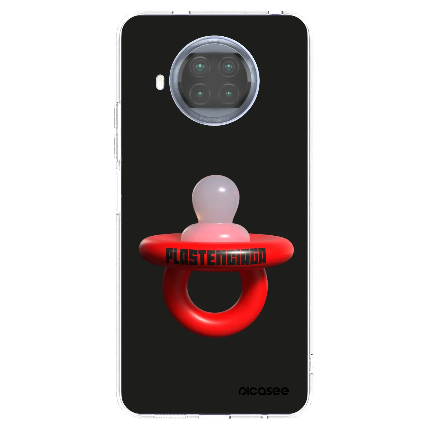 Picasee silikonski prozorni ovitek za Xiaomi Mi 10T Lite - Le Dudel