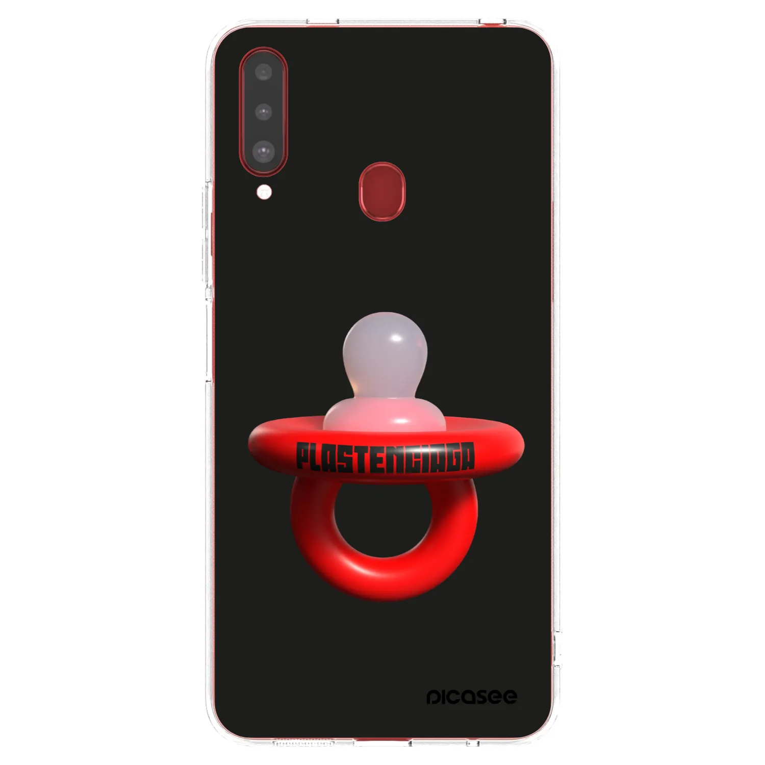 Picasee silikonski prozorni ovitek za Samsung Galaxy A20s - Le Dudel