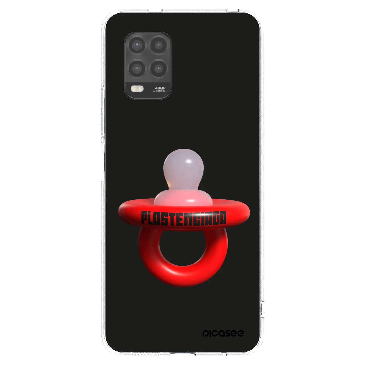 Picasee silikonski prozorni ovitek za Xiaomi Mi 10 Lite - Le Dudel