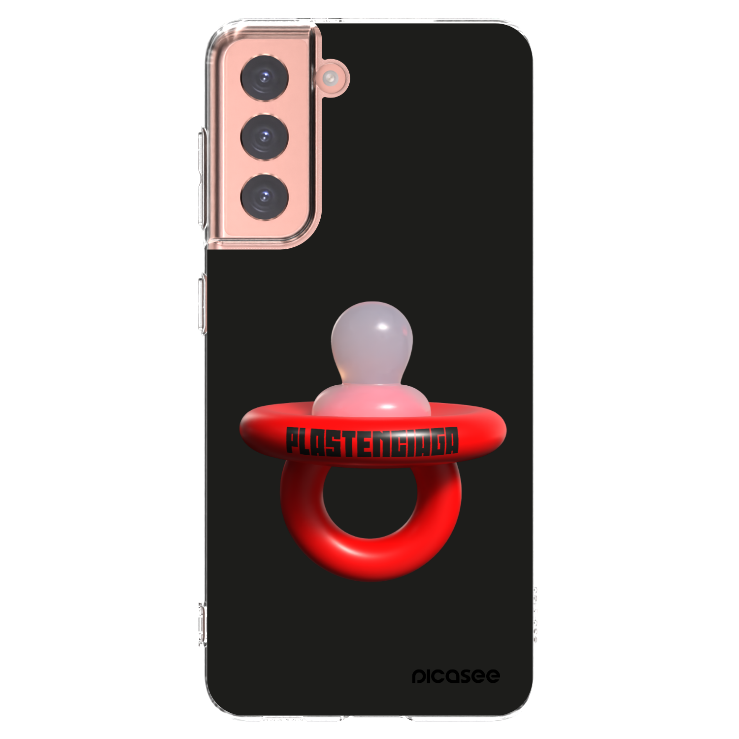 Picasee silikonski prozorni ovitek za Samsung Galaxy S21 5G G991B - Le Dudel