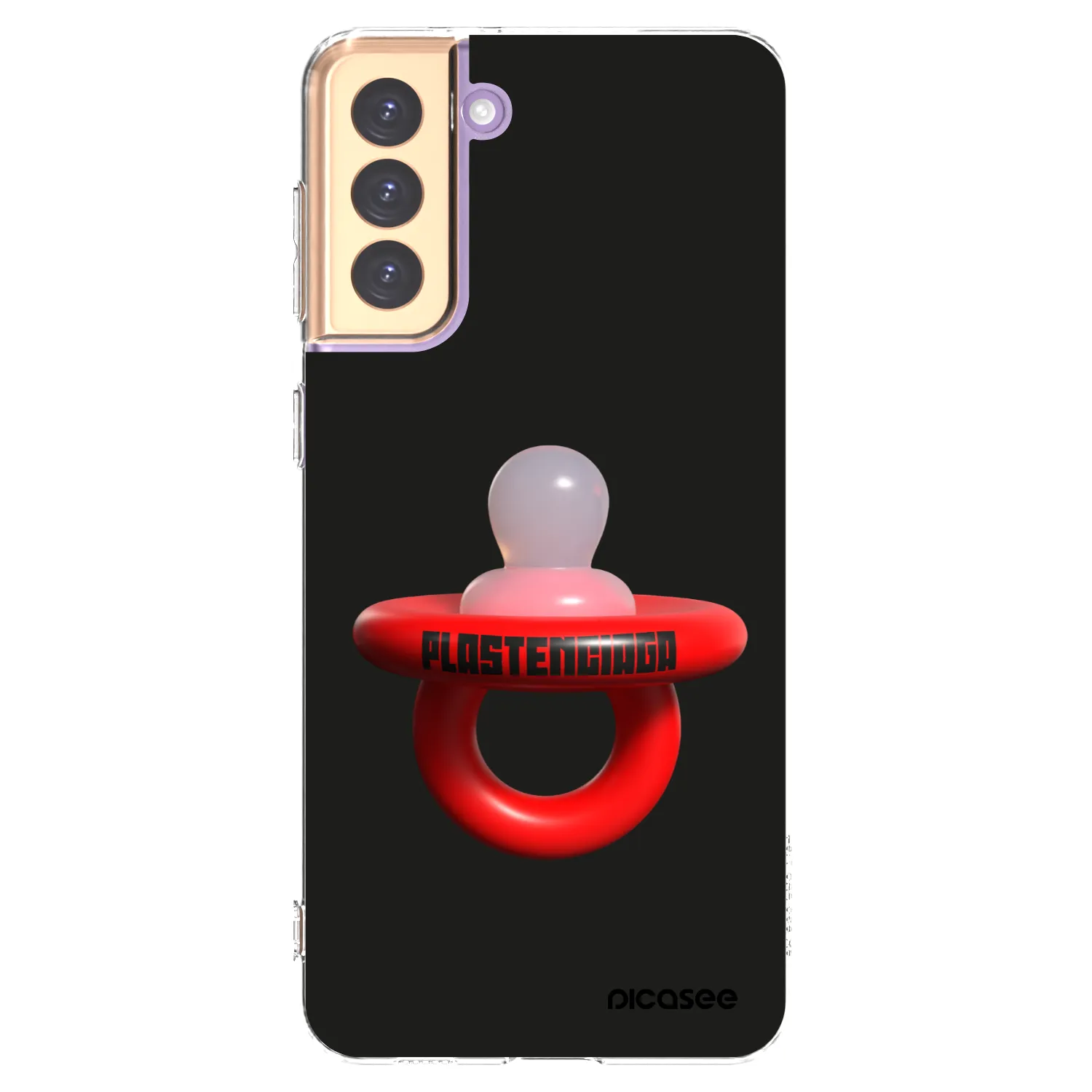 Picasee silikonski prozorni ovitek za Samsung Galaxy S21+ 5G G996F - Le Dudel