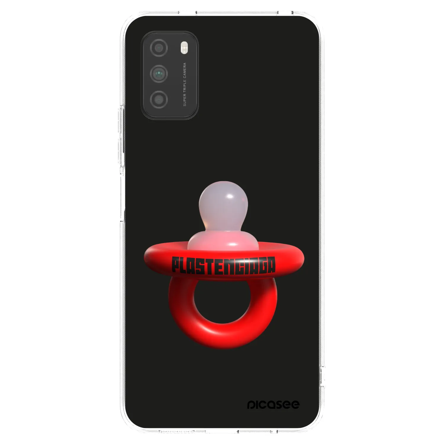Picasee silikonski prozorni ovitek za Xiaomi Poco M3 - Le Dudel
