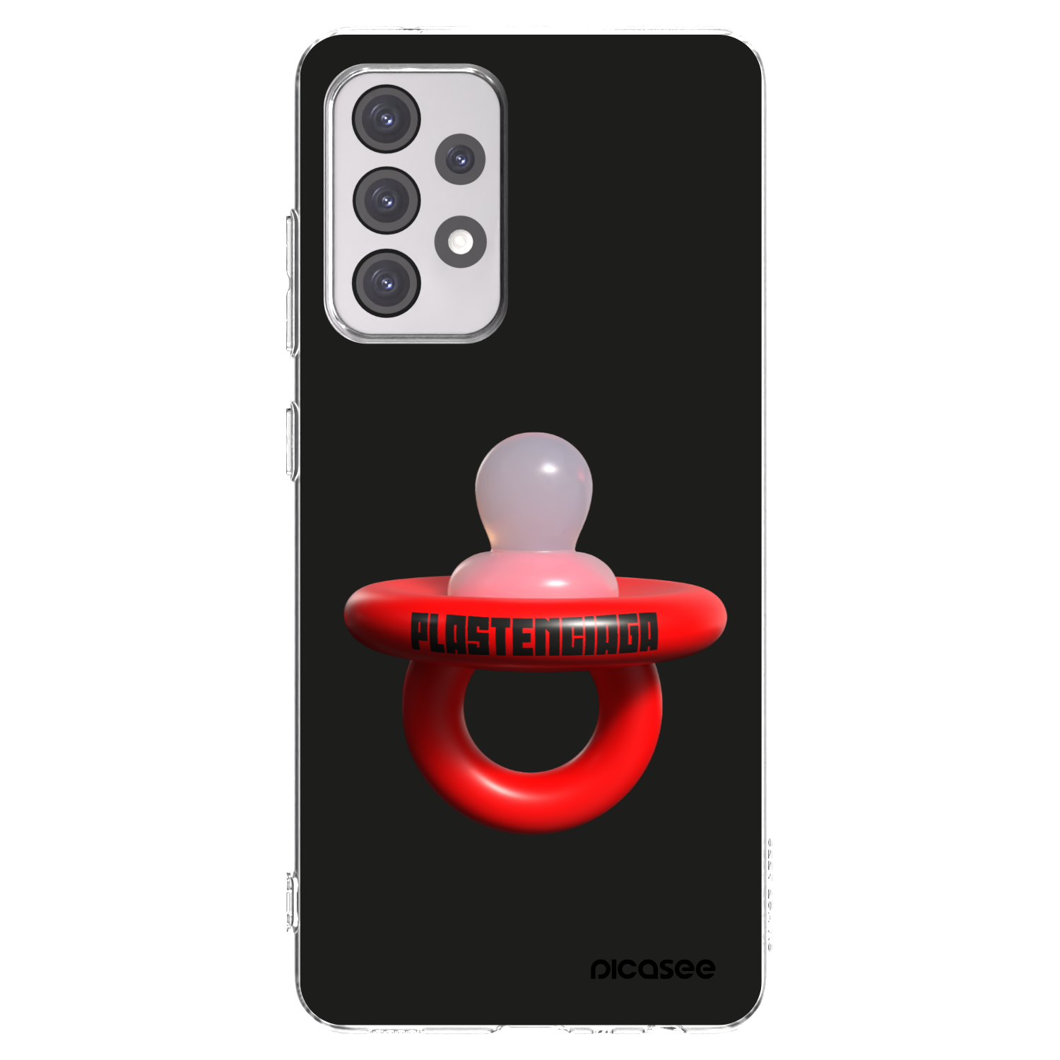 Picasee silikonski prozorni ovitek za Samsung Galaxy A52 5G A525F - Le Dudel