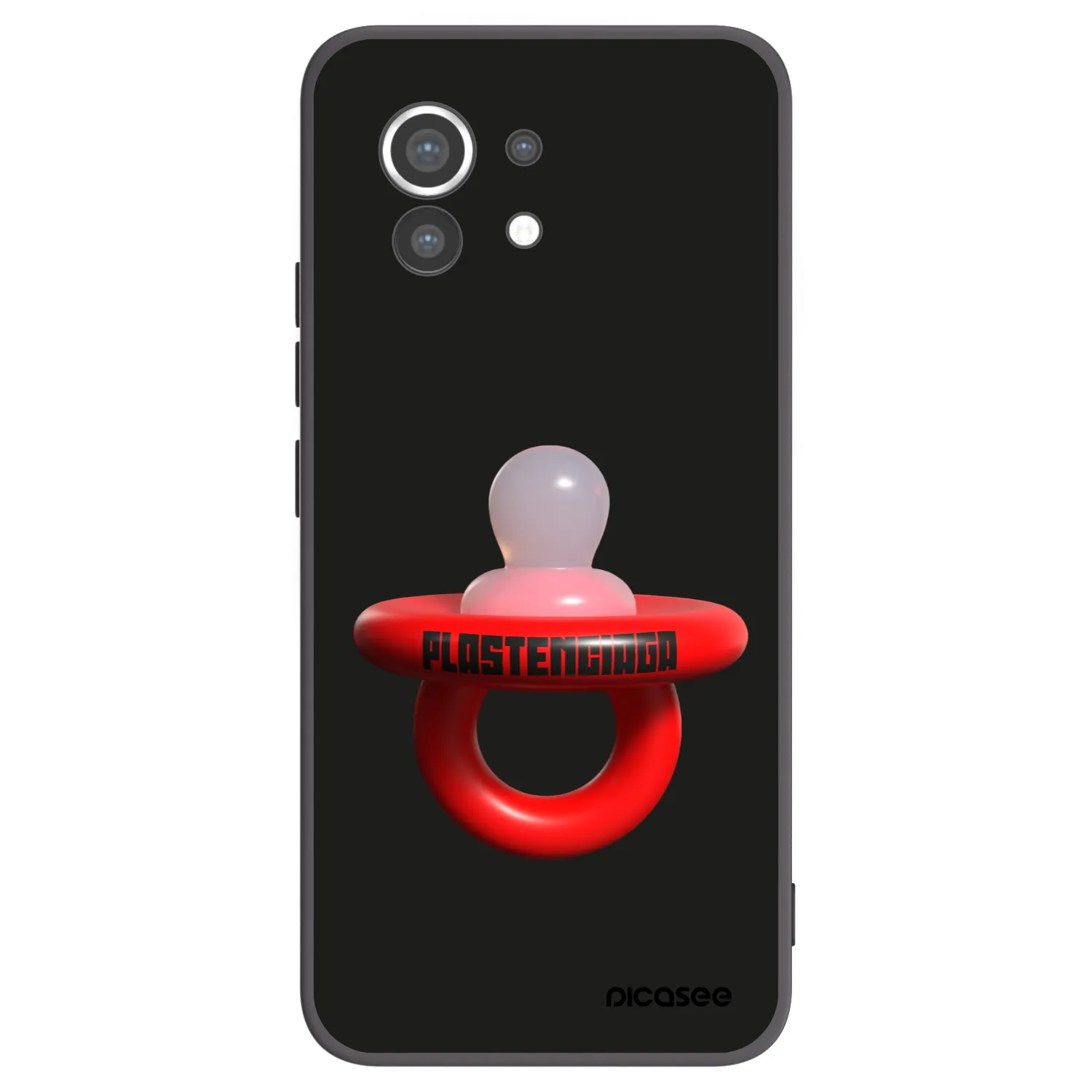 Picasee silikonski črni ovitek za Xiaomi Mi 11 - Le Dudel