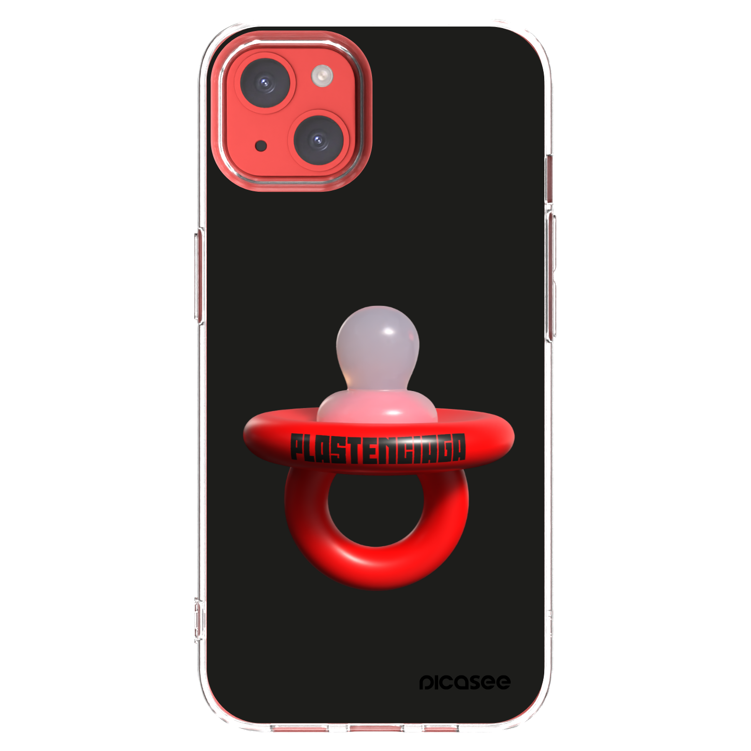 Picasee silikonski prozorni ovitek za Apple iPhone 13 - Le Dudel