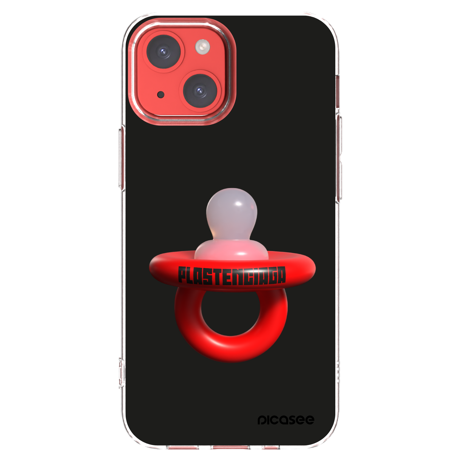 Picasee silikonski prozorni ovitek za Apple iPhone 13 mini - Le Dudel