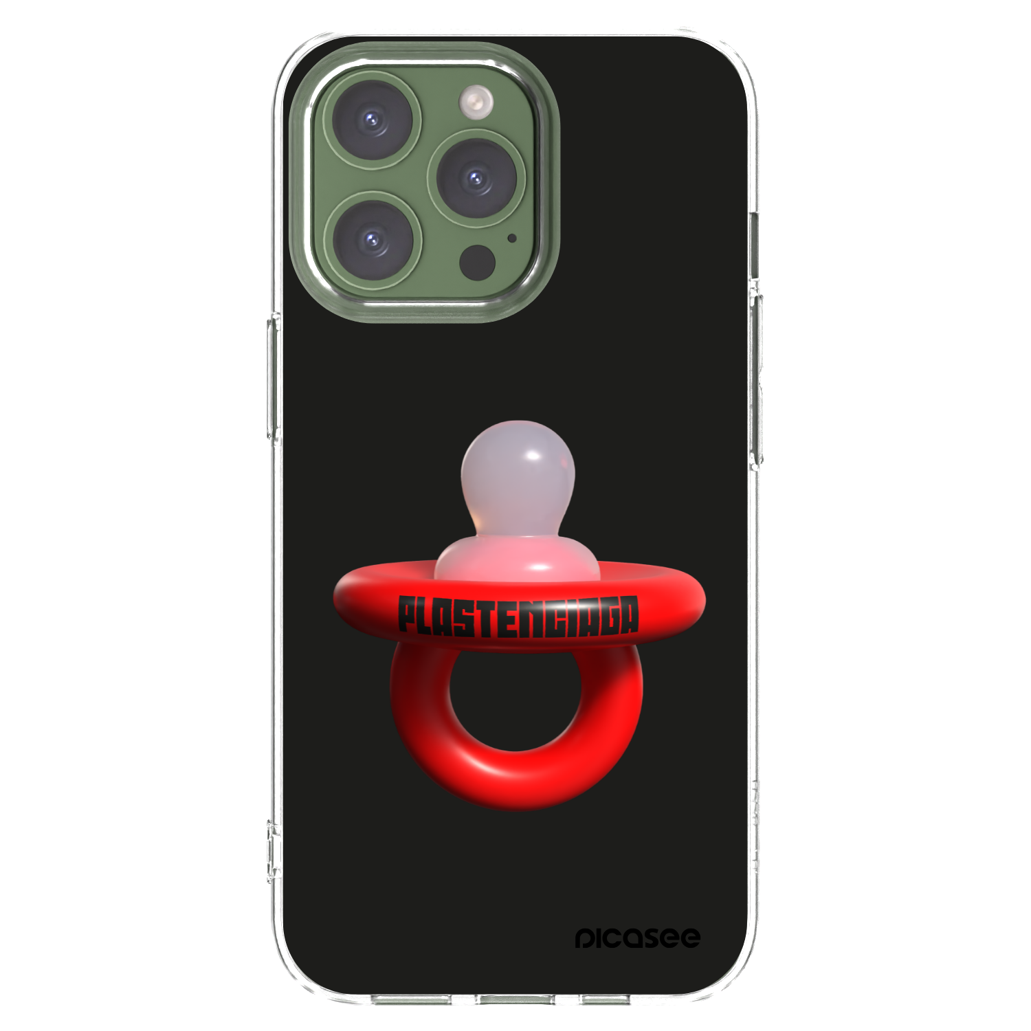 Picasee silikonski prozorni ovitek za Apple iPhone 13 Pro - Le Dudel