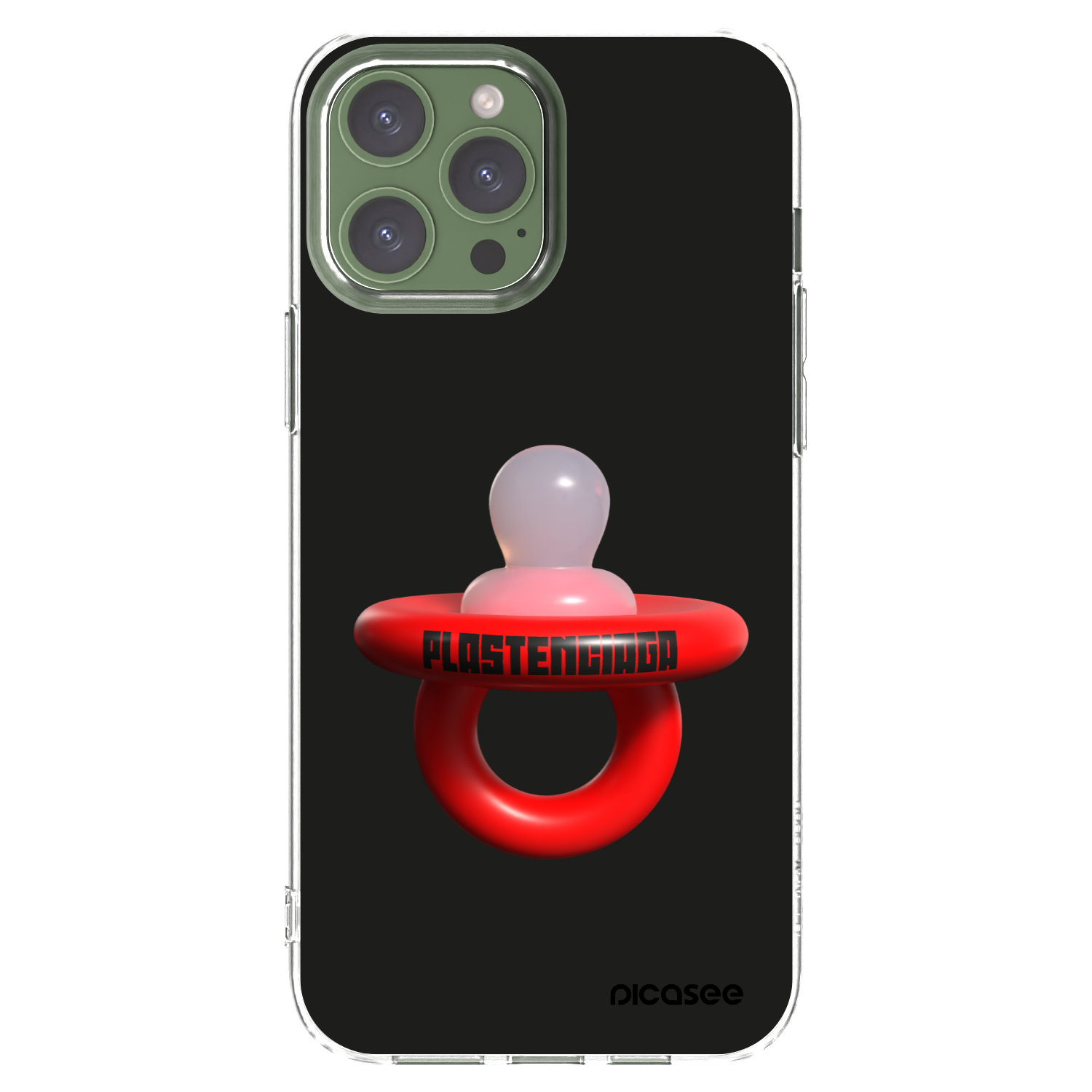 Picasee silikonski prozorni ovitek za Apple iPhone 13 Pro Max - Le Dudel