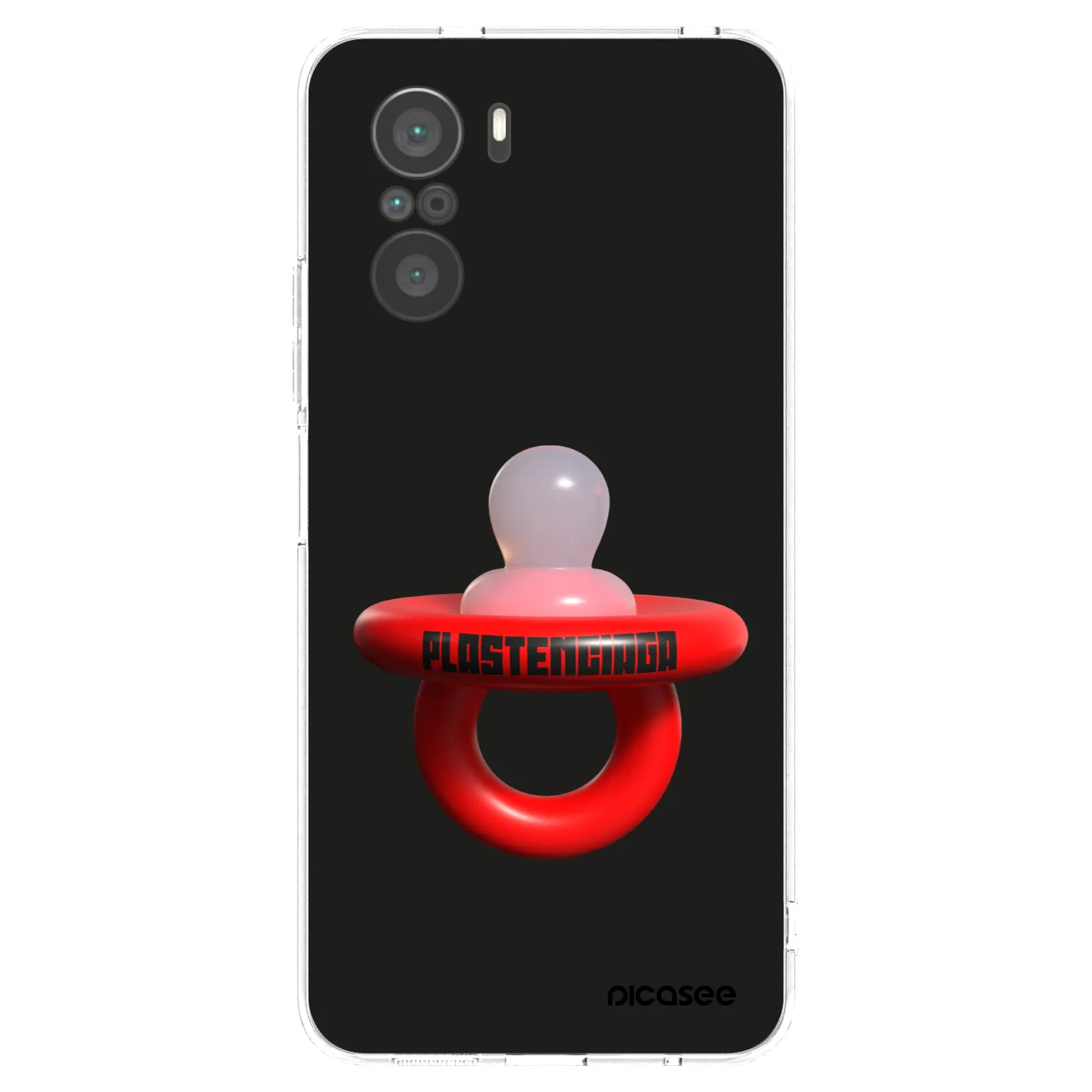 Picasee silikonski prozorni ovitek za Xiaomi Poco F3 - Le Dudel