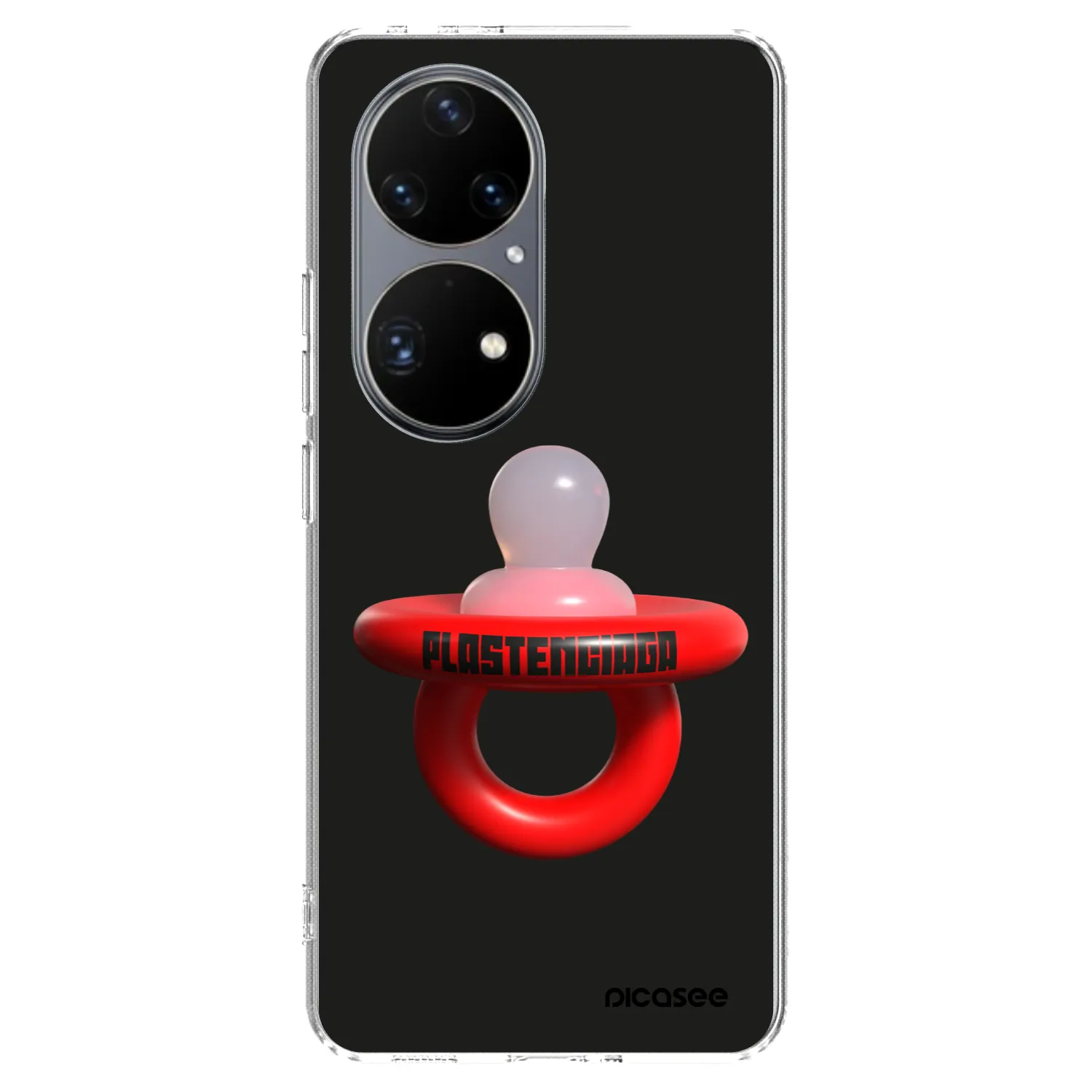 Picasee silikonski prozorni ovitek za Huawei P50 - Le Dudel