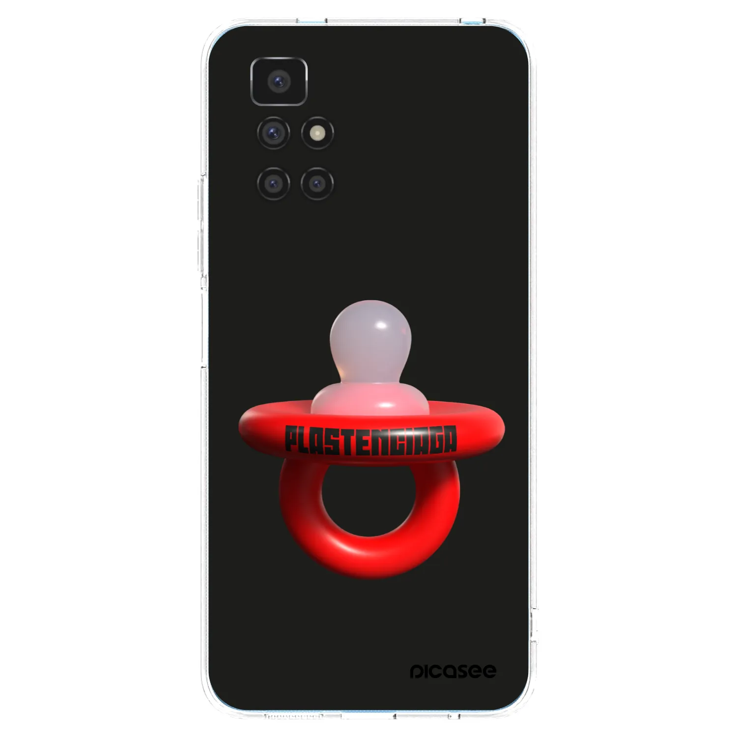 Picasee silikonski prozorni ovitek za Xiaomi Redmi 10 - Le Dudel