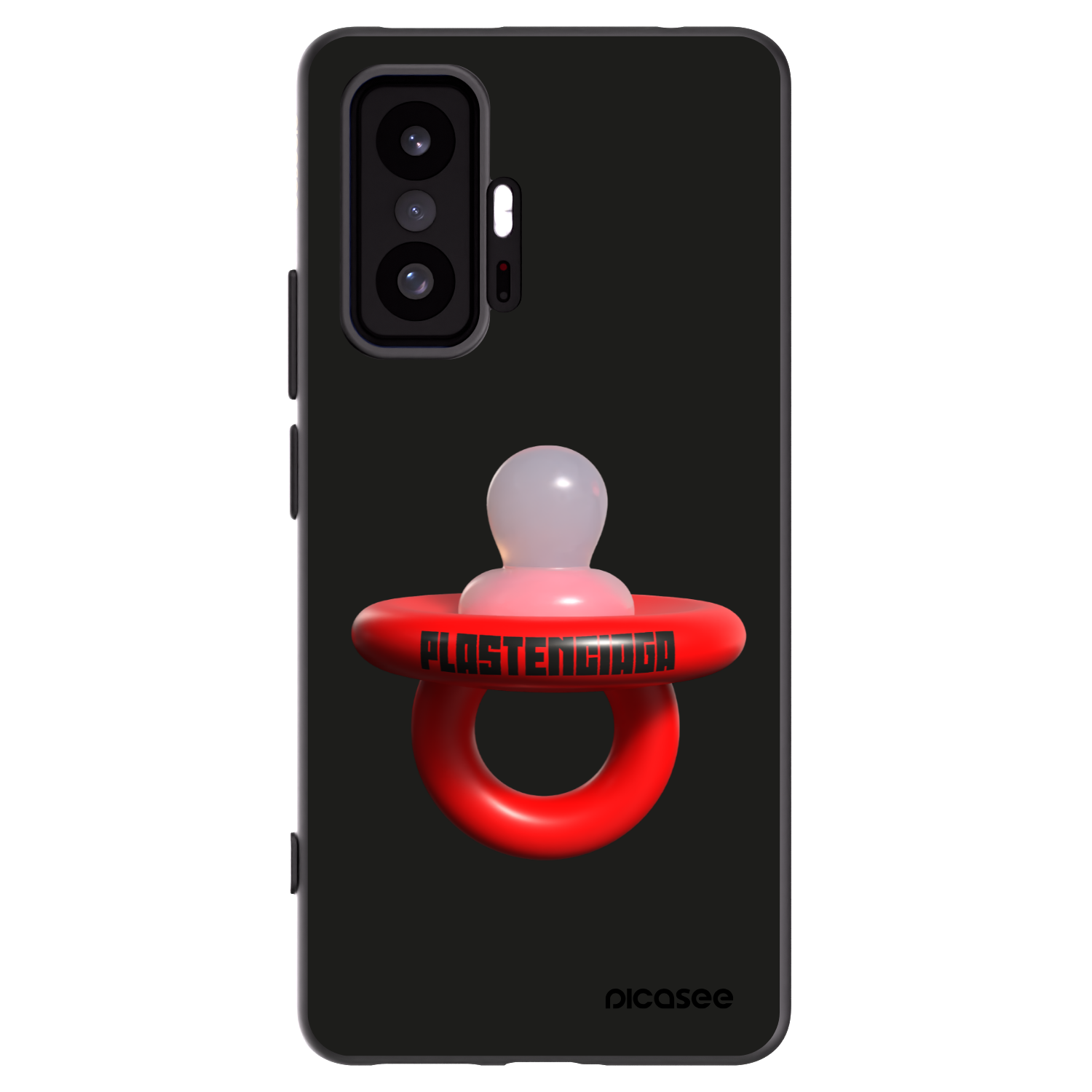 Picasee silikonski črni ovitek za Xiaomi 11T - Le Dudel