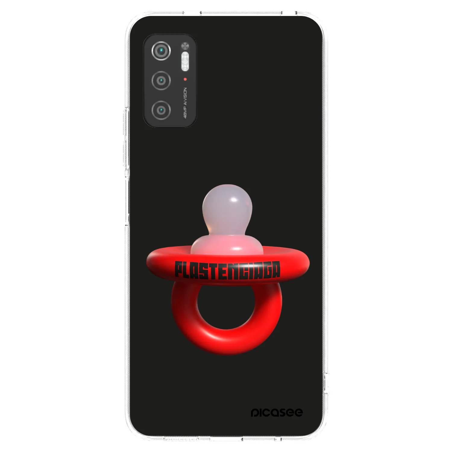 Picasee silikonski prozorni ovitek za Xiaomi Poco M3 Pro 5G - Le Dudel
