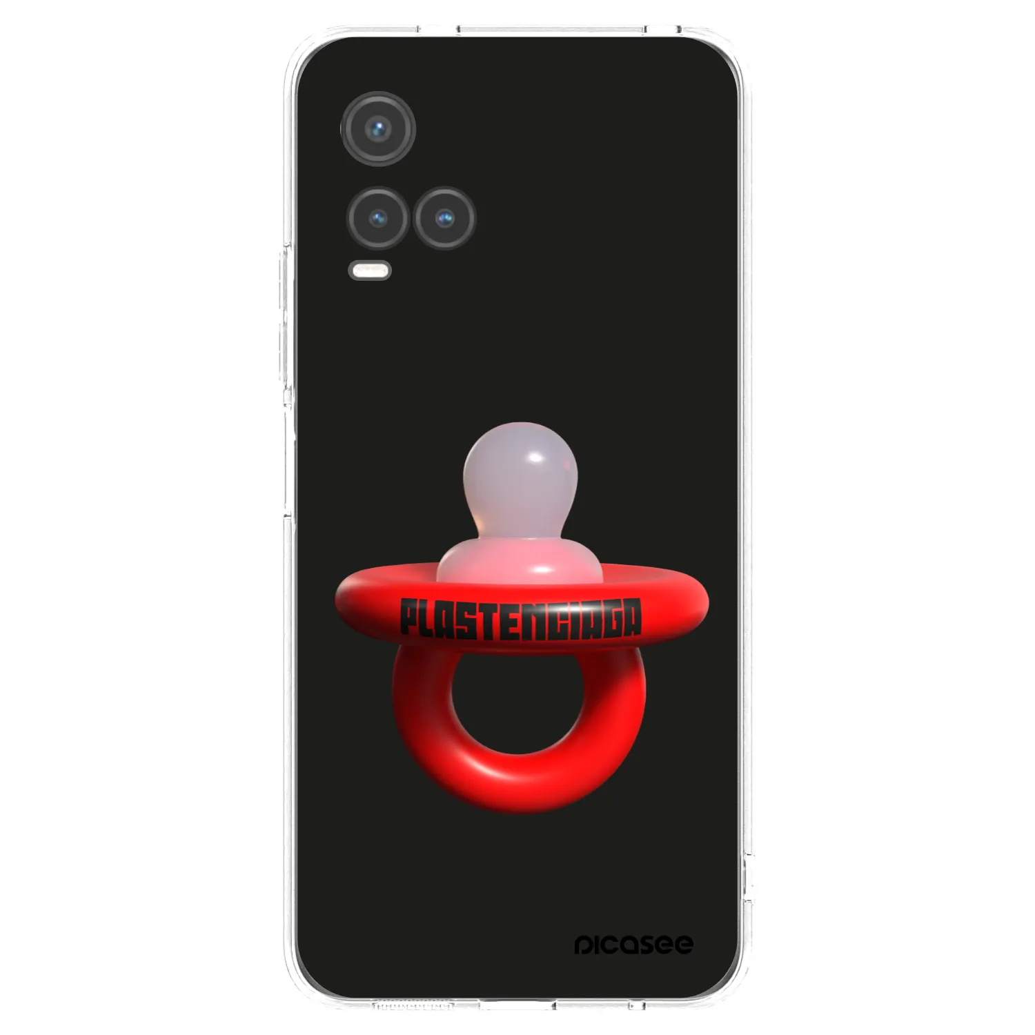 Picasee silikonski prozorni ovitek za Vivo Y33s - Le Dudel